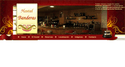 Desktop Screenshot of hostalbanderas.es