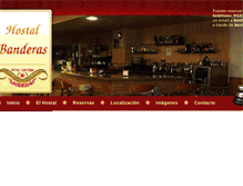 Tablet Screenshot of hostalbanderas.es
